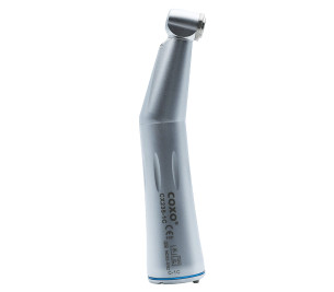 Blue Contra-Angle - Transmission - Ratio 1:1 - Spray and Light - Coxo