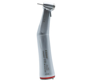 COXO RED RING CONTRA-ANGLE RATIO 1:5 EXTERNAL SPRAY WITH LIGHT FOR IMPLANTOLOGY C7-5S - Ref:332