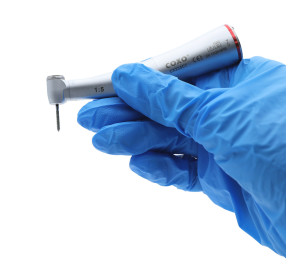 Red Band Contra-Angle C7-4 Coxo - Ratio 1:5 - Internal Spray - With Light