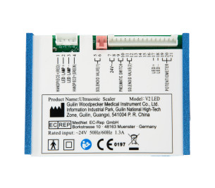 KIT DE INSTALAÇÃO NA CADEIRA DO DESTARTARIZADOR ULTRASSÓNICO LED DTE V2 LED COMPATÍVEL SATELEC - RÉF:800