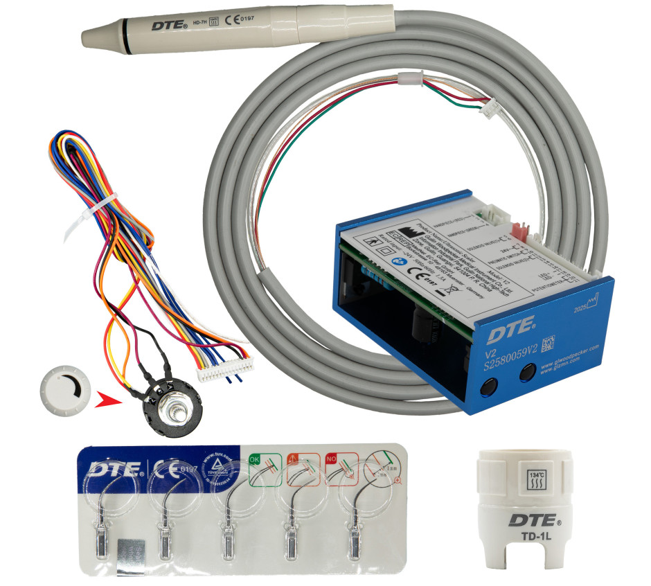 KIT DE INSTALACIÓN EN EL SILLÓN DEL DETARTRADOR ULTRASÓNICO SIN LED DTE V2 COMPATIBLE SATELEC - RÉF:801