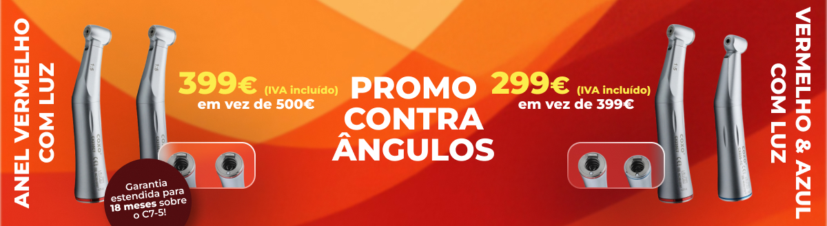 Packs de contra-ângulos, turbinas, peças de mão - DFC Instruments