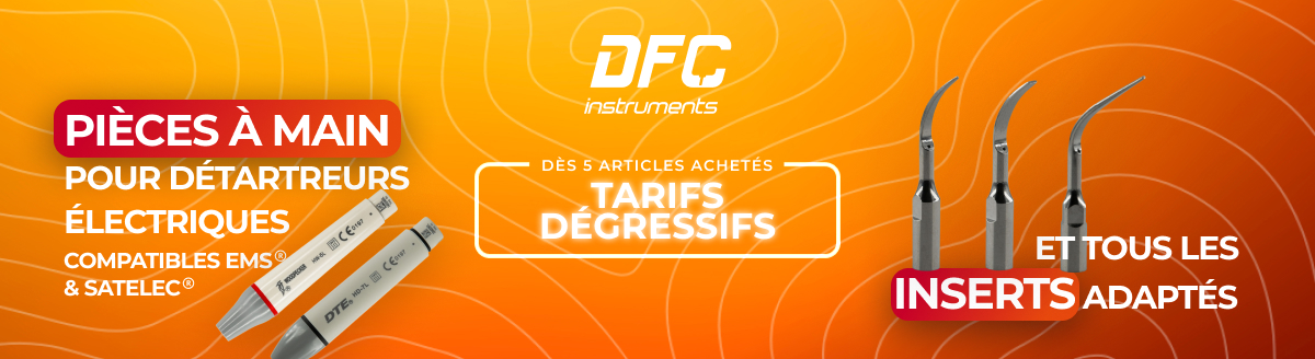 Inserts compatible MECTRON et COXO - DFC Instruments