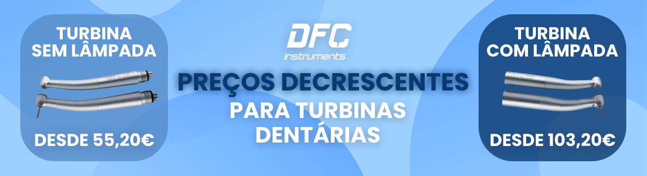 Turbina Dentária - DFC Instruments - Distribuidor Coxo ®