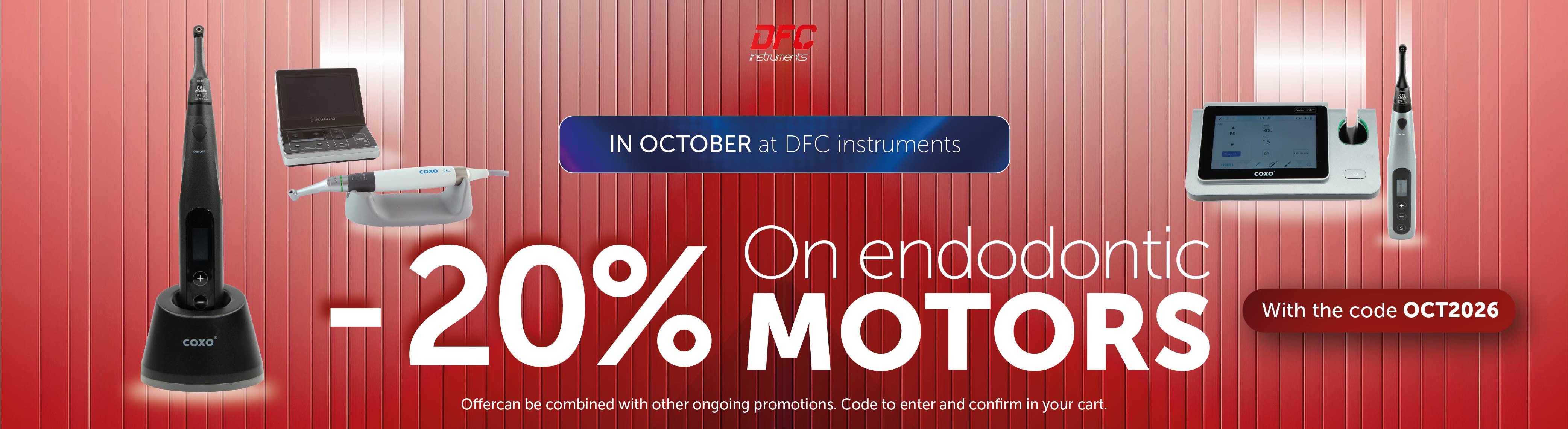 Endodontic Motor - DFC Instruments - Coxo® Distributor
